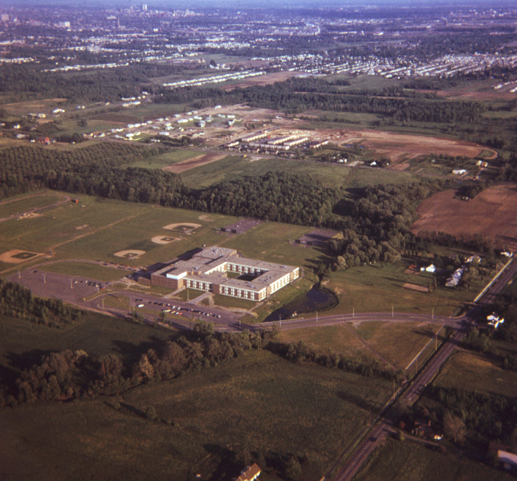 Aerial View of Greece Athena High School