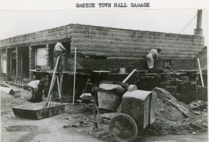 Greece Town Hall Garage Construction