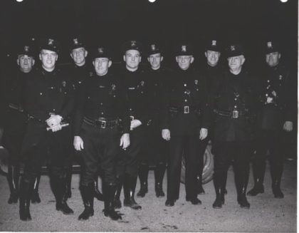 Greece Police Department Group Photograph