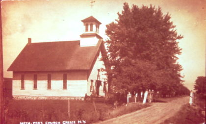 Old Greece Methodist Church on Maiden Lane