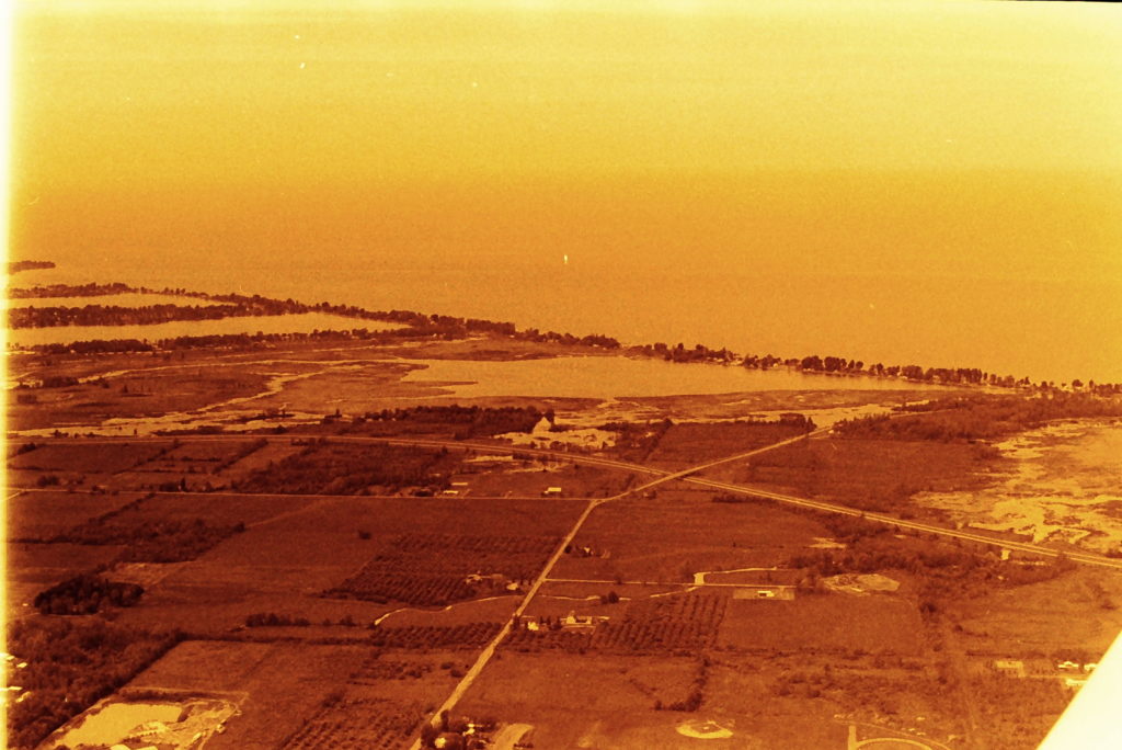 Aerial View of Flynn Road and Long Pond