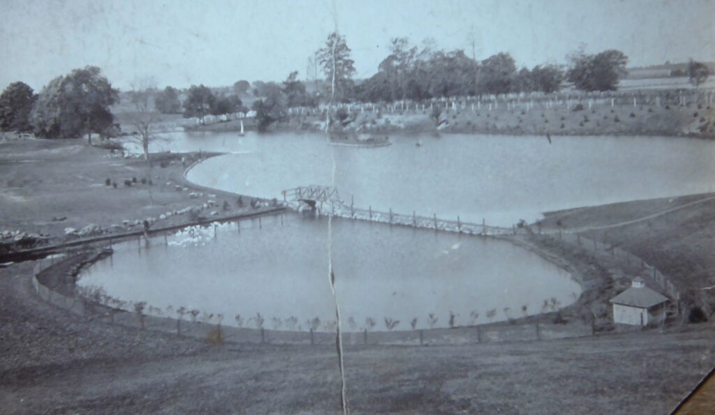 Man Made Ponds for Ice Harvesting at Yates-Thayer Farm