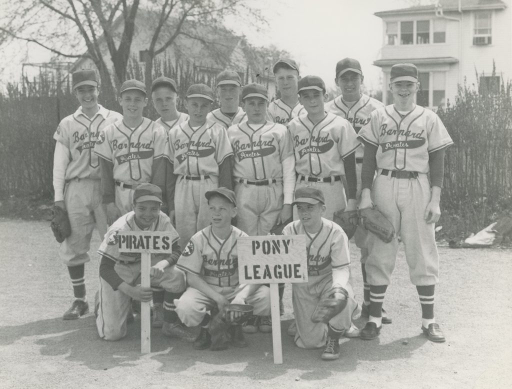 Barnard Pirates Pony League Baseball Team