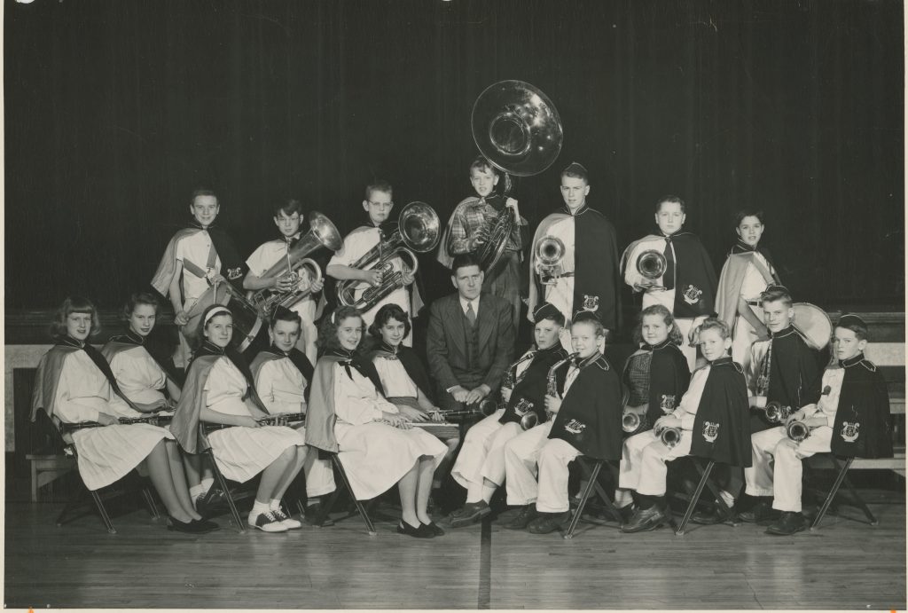 Hoover Drive Elementary School Band 1945-46