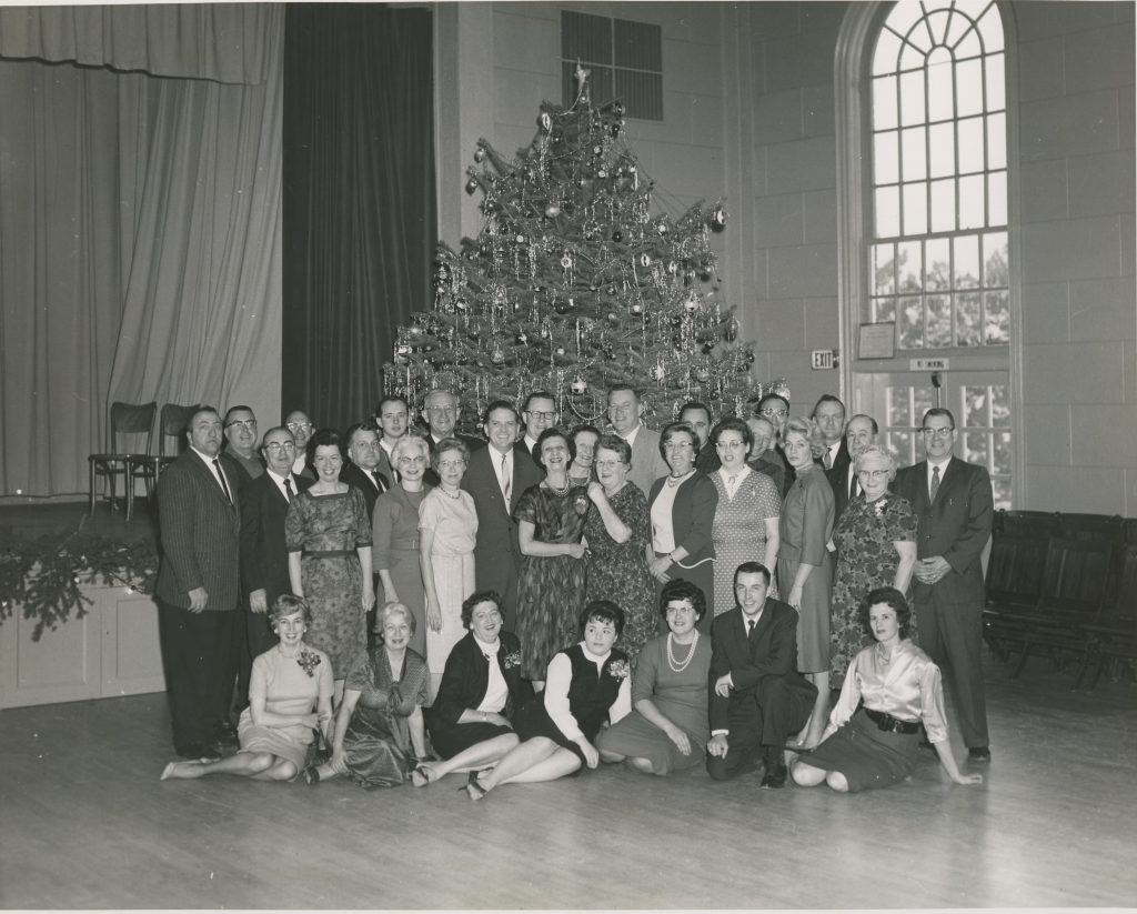 Greece Town Hall Employees, Christmas 1963