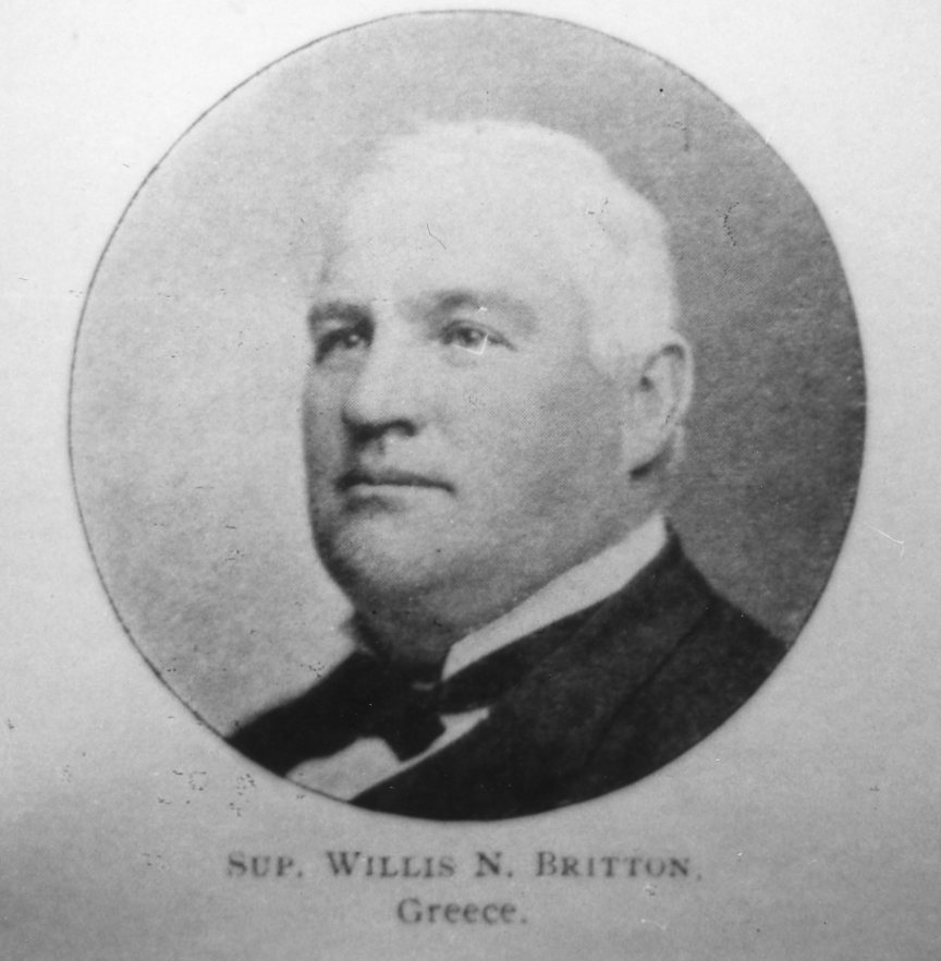 Greece Town Supervisor Willis N. Britton