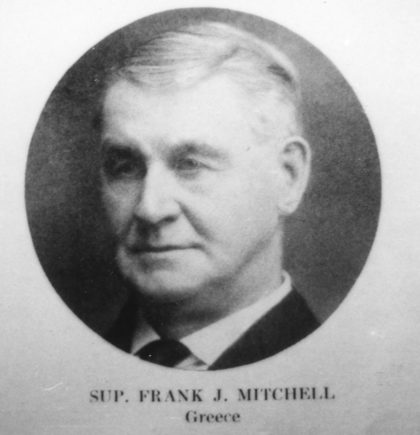 Greece Town Supervisor Frank J. Mitchell