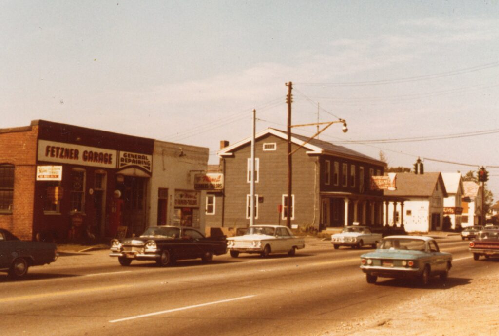 Fetzner Garage and the Fall’s – Buckert Hotel on West Ridge Road