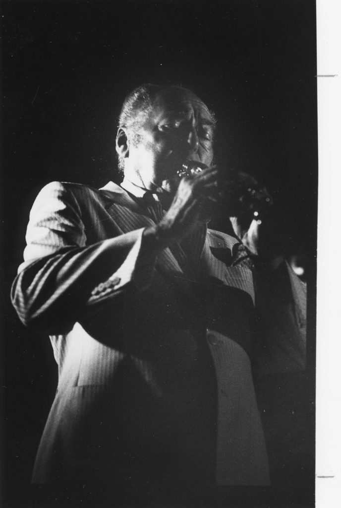 Woody Herman Playing Clarinet