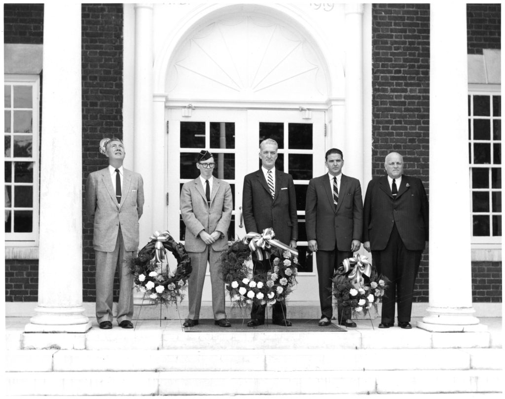 1957 Memorial Day Wreath Dedication
