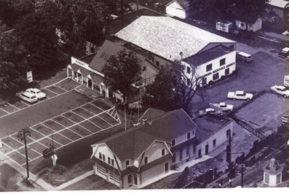 Aerial View of Buckman’s Plaza, Dairy and Ridge Fire Department