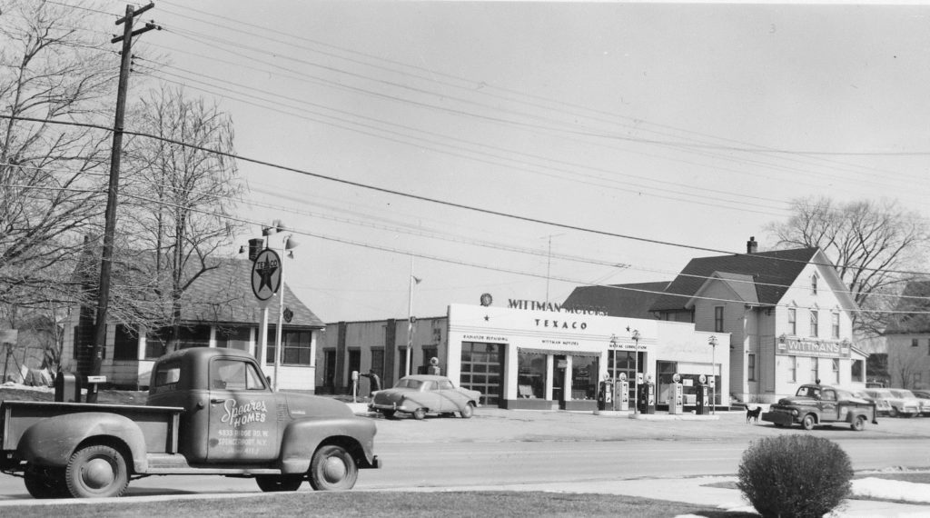 Wittman’s Texaco Gas Station on Ridge Road