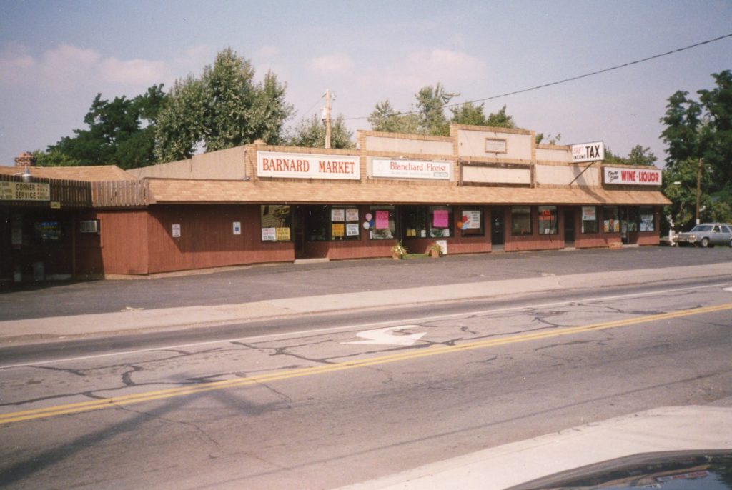 Dewey Avenue and Stone Road Barnard Store Fronts