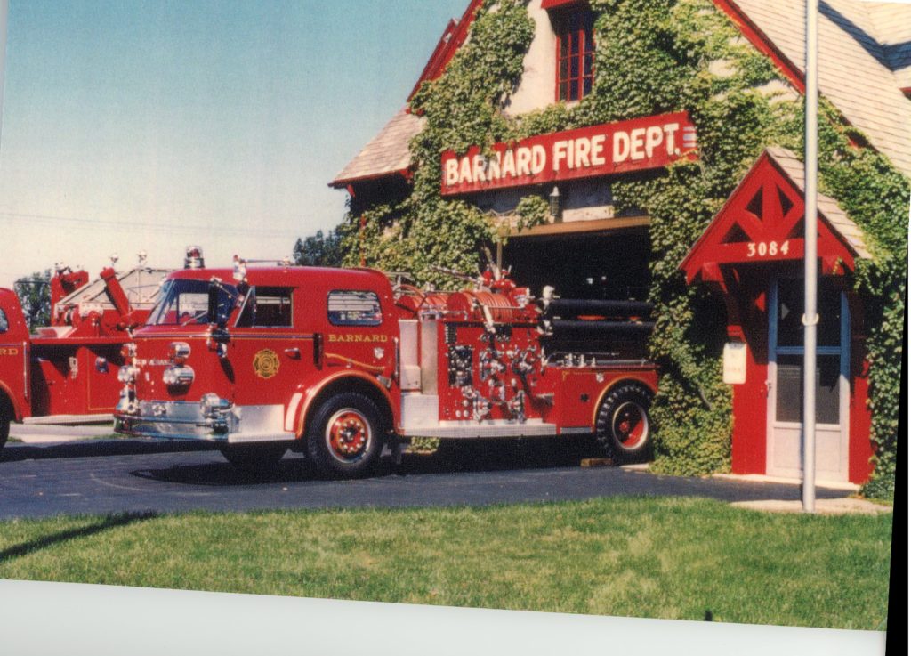 Barnard Fire Department on Dewey Avenue