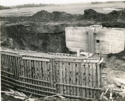 Construction of Dam at Round Pond