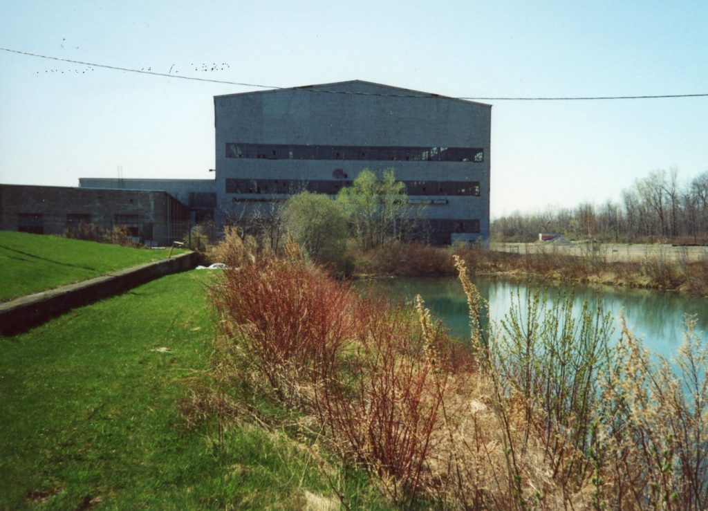 Exterior of Old Odenbach Shipbuilding Corporation Building
