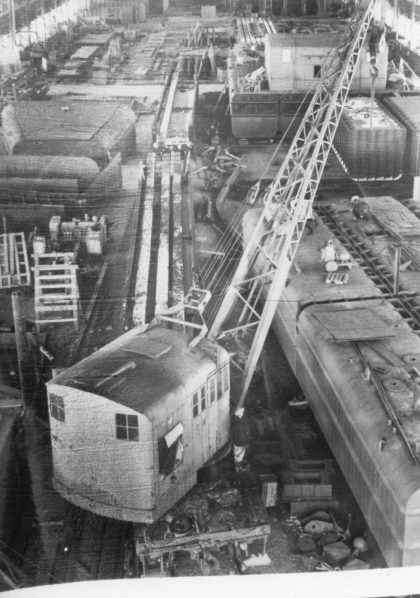 Crane at the Odenbach Shipyard