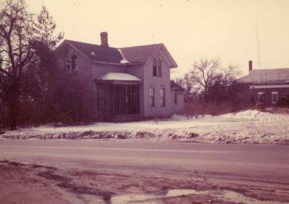 House on the Corner of Mitchell and Ridge Roads