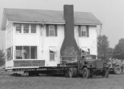 Relocation of the Gordon Howe House