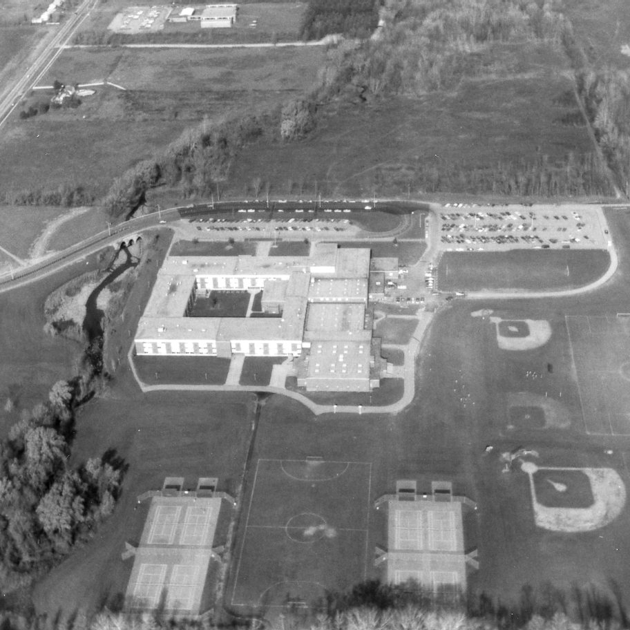Aerial View of Greece Athena High School