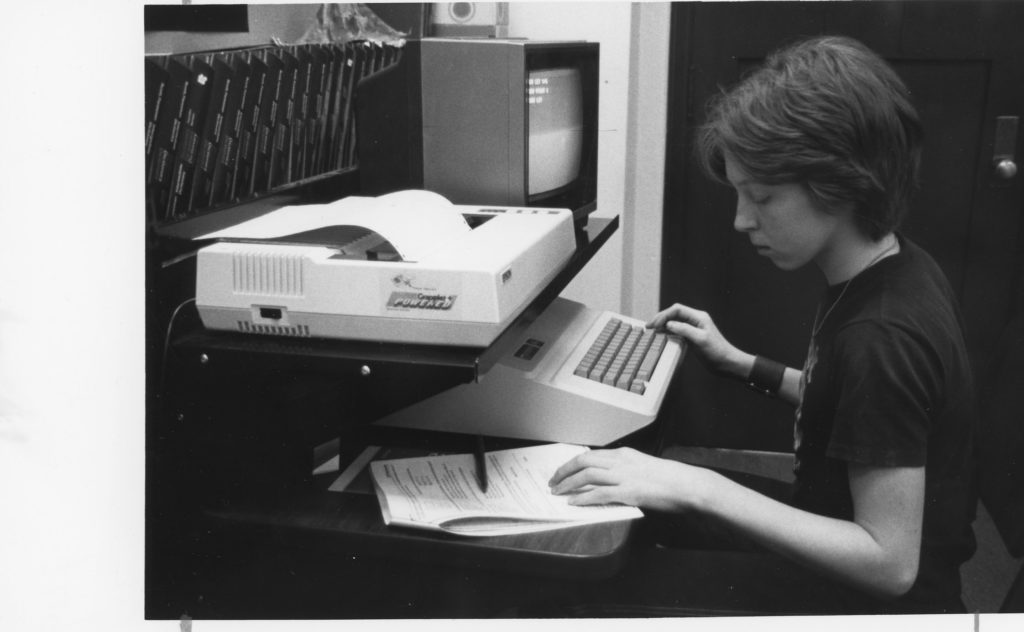 Greece School Student in the Computer Lab