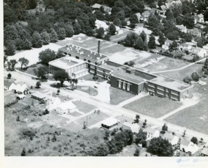 Aerial View of Hoover Drive School