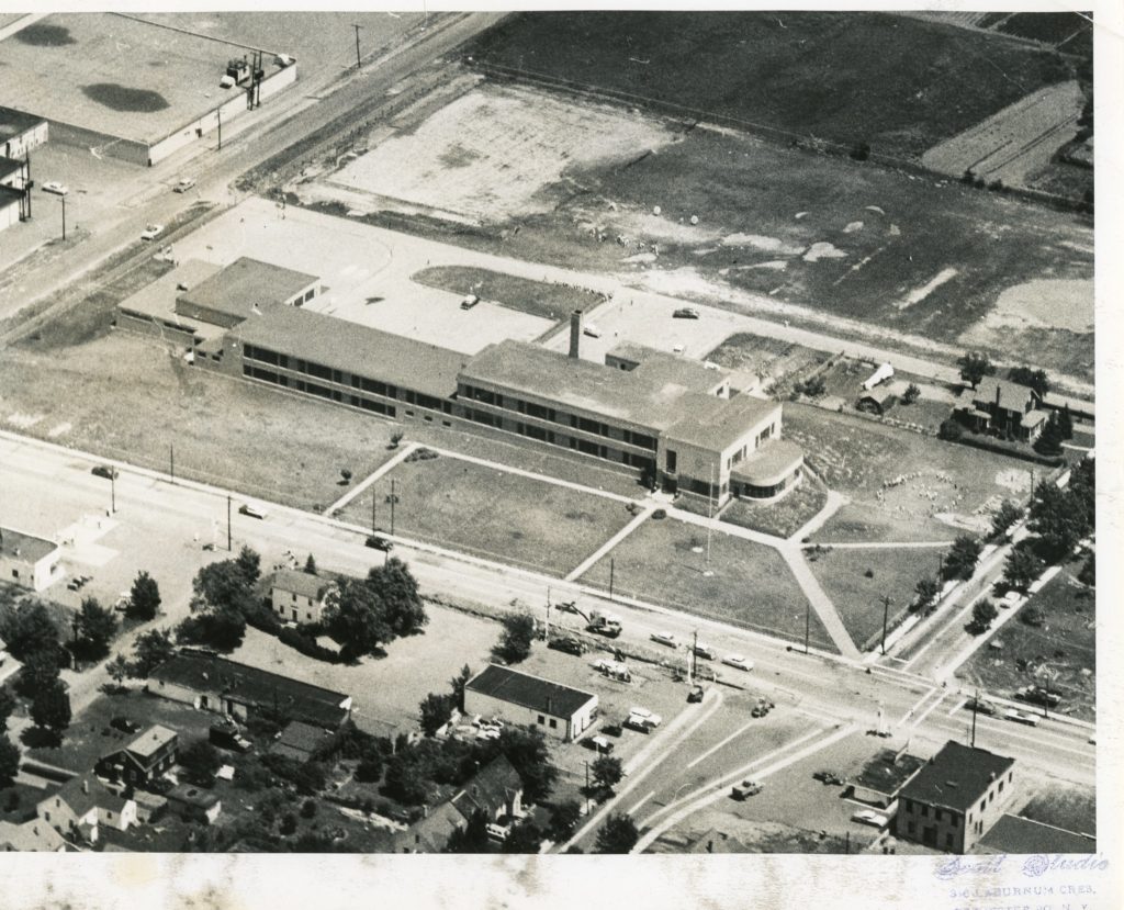 Aerial View of Britton Road School