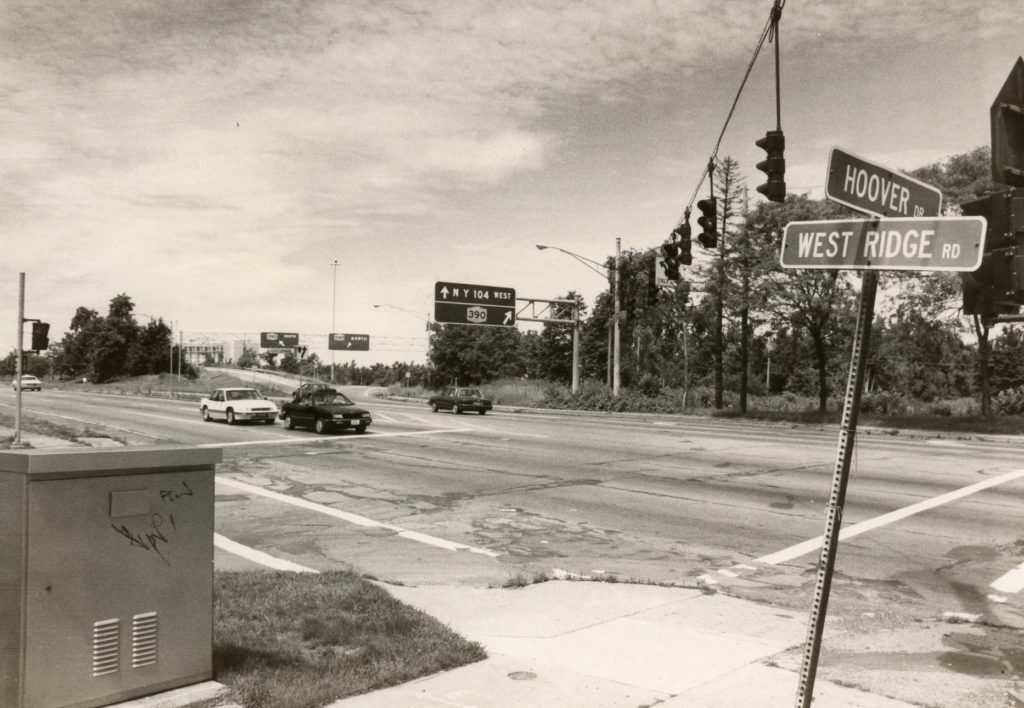The Corner of West Ridge Road and Hoover Drive
