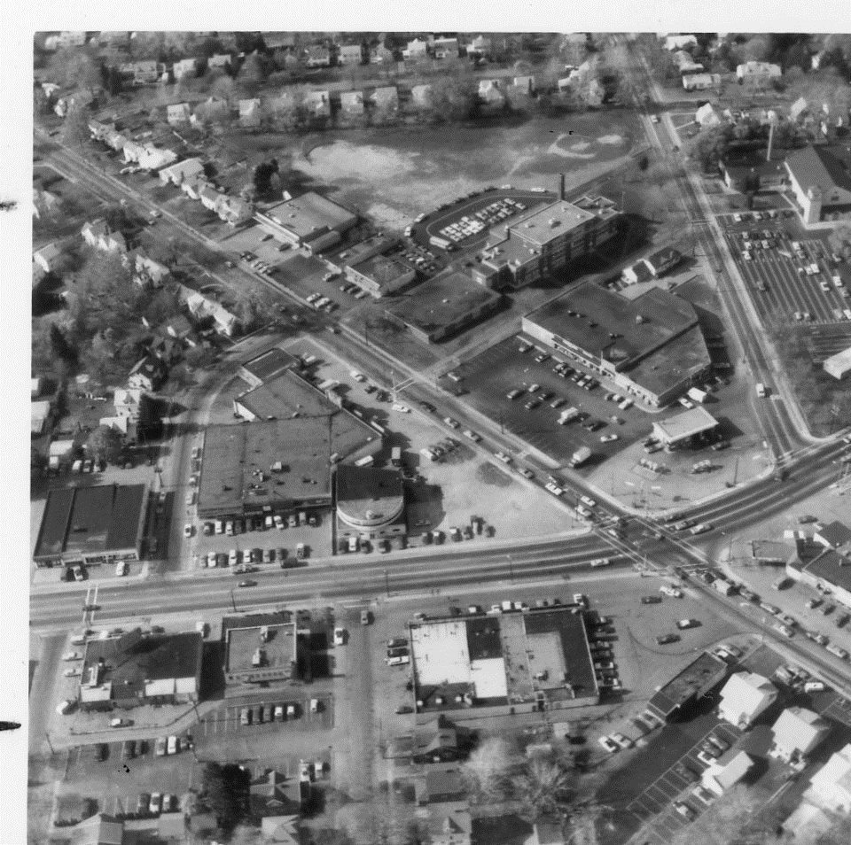 Aerial View of Dewey Avenue and Stone Road