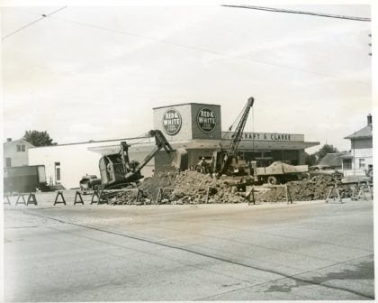 Red & White Food Stores Plaza Construction Ridge Road and Long Pond Road