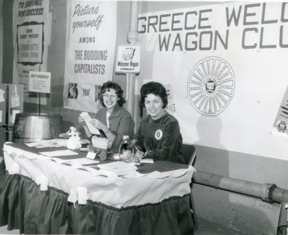 Greece Welcome Wagon Club Exposition Table