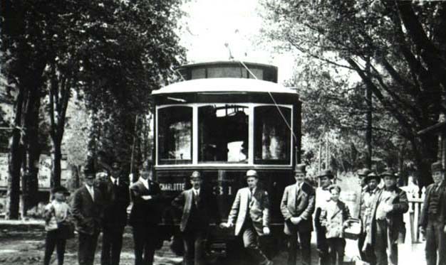 Manitou Trolley at Charlotte Station