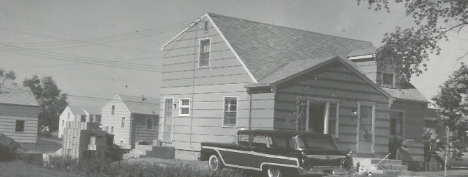 96 Sharon Drive Home in August 1959