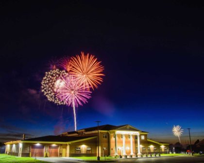2017 Glimpses of Greece Supervisor’s Choice Award – “Fireworks Over the Police Station”